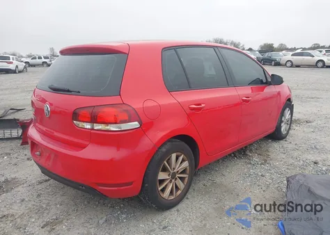 2010 Volkswagen Golf 4-Door z USA, uszkodzony, nr VIN WVWDB7AJ5AW191117
